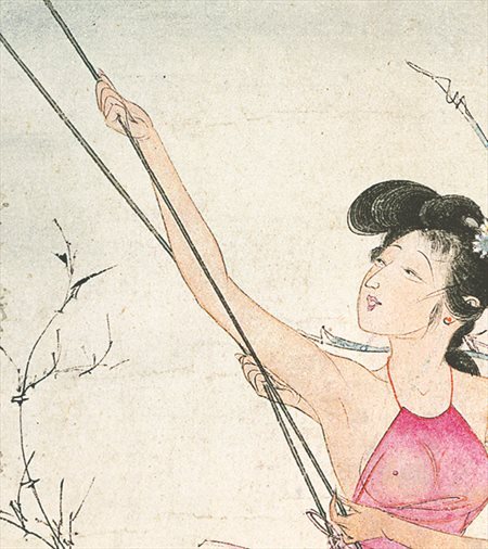 兴和-胡也佛的仕女画和最知名的金瓶梅秘戏图